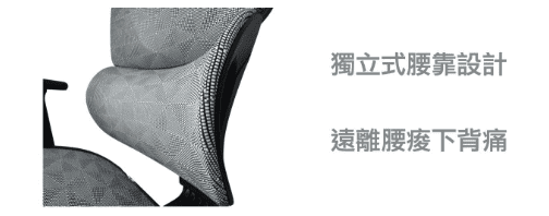 人體工學椅Q3腰靠比較